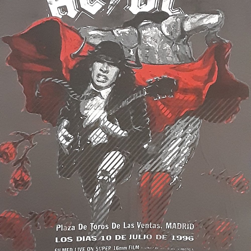 Mens ACDC Rockware T Shirt XL - Picture 2 of 3